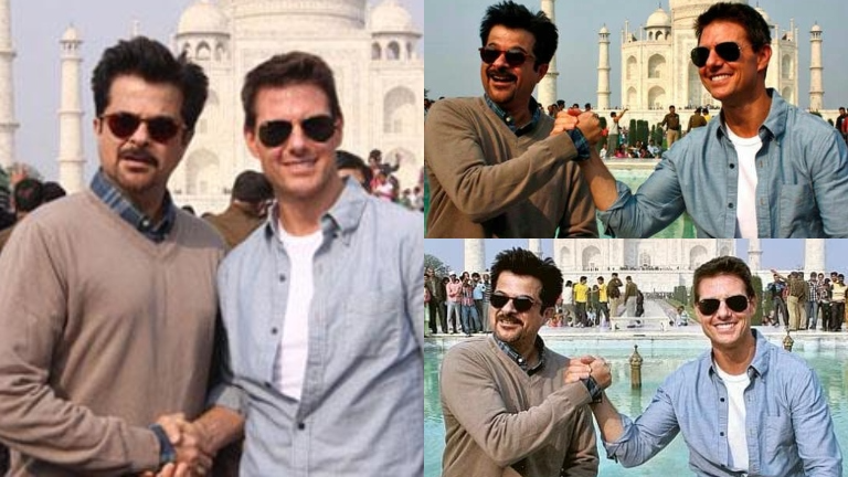 anil kapoor, tom cruise, india vist, taj mahal, mission impossible ghost protocol,