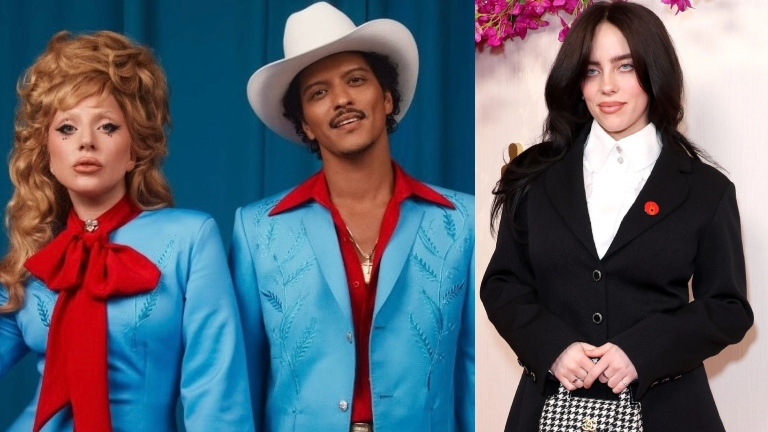 billie eilish, lady gaga, bruno mars, american music awards 2025, winners list,