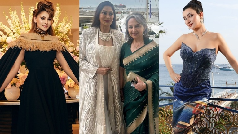 cannes 2025, day 7, urvashi rautela, sharmila tagore, simi garewal, shalini passi,