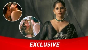 saie tamhankar, kissing scene, hunterrr,