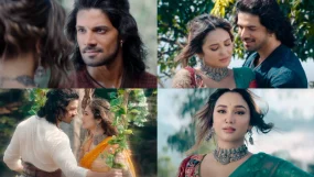 sooraj pancholi, akanksha sharma, pighal ke panahon mein song, kesari veer,