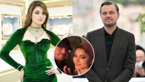 urvashi rautela. leonardo dicaprio, cannes 2025,