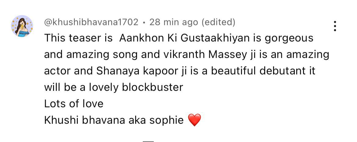 Fan 3 react to Aankhon Ki Gustaakhiyan teaser