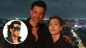 K-Pop Idol Jackson Wang and Hrithik Roshan