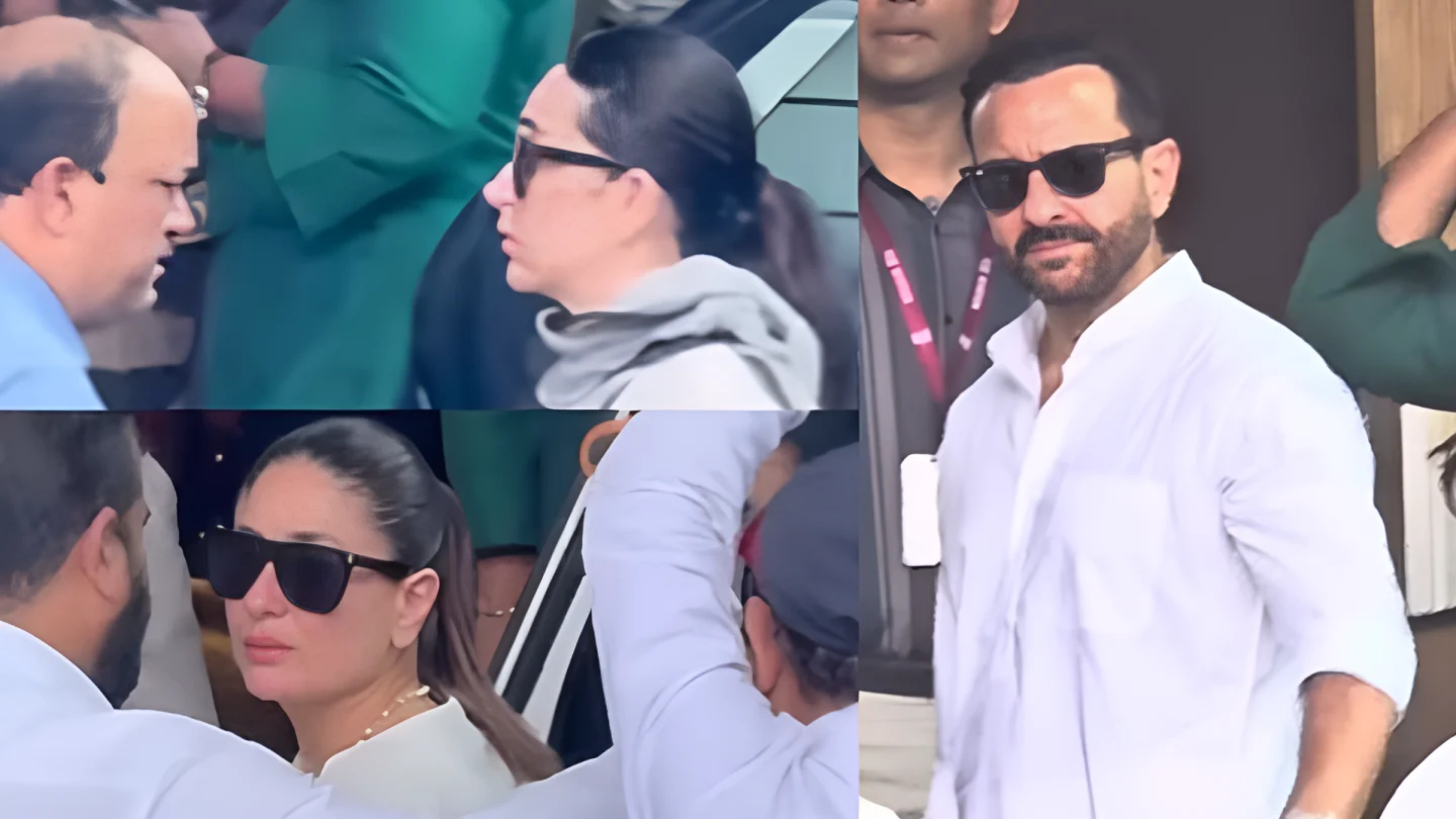 Sunjay Kapur's Prayer Meet: Karisma Kapoor, Kareena And Saif Ali Khan In Delhi