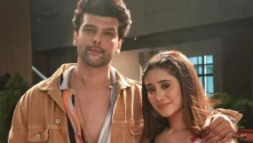 Kushal Tandon and Shivangi Joshi