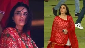 Preity Zinta Teary Eyes After Punjab Kings Loses IPL 2025 Trophy To Royal Challengers Bengaluru - Watch