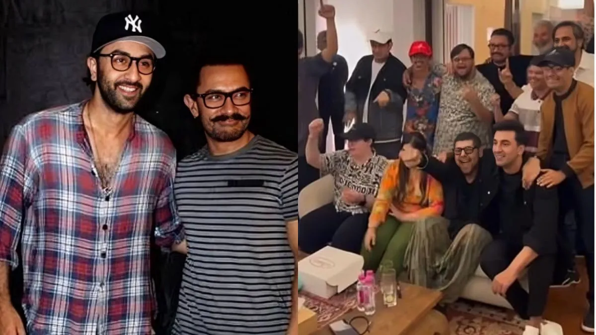 Ranbir Kapoor and Aamir Khan