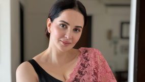 Rukhsar on Mussoorie shoot