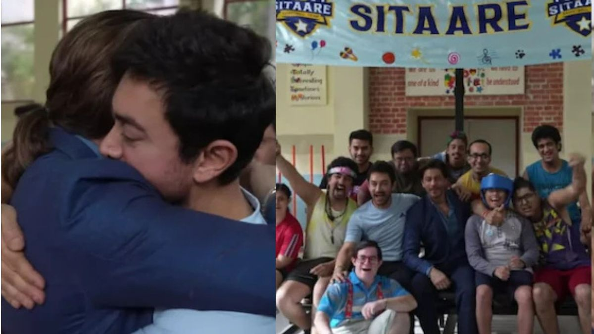 Shah Rukh Khan Meets Aamir And Sitaare Cast