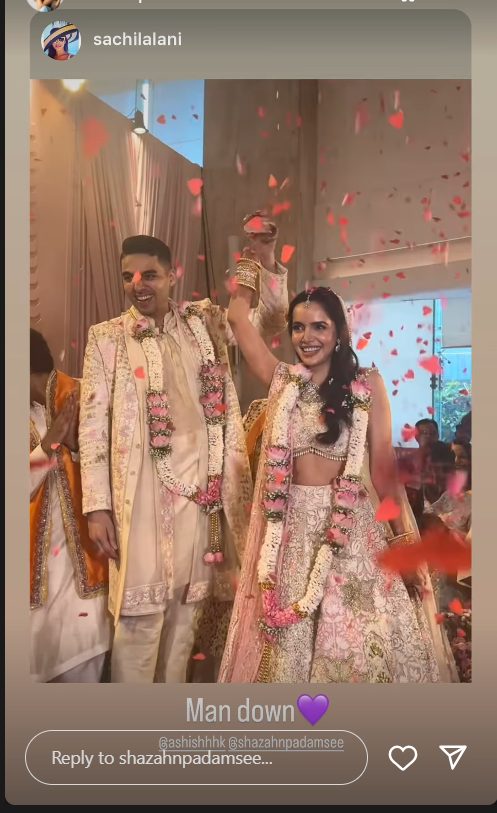 Shahzn Padmsee Gets Married