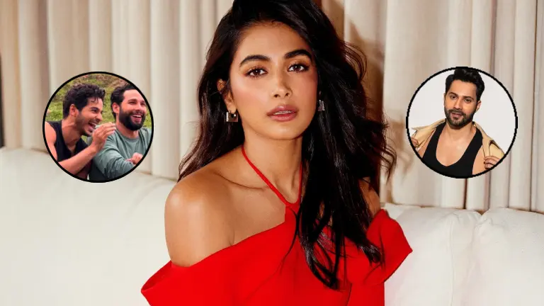 Pooja Hegde Varun Dhawan Ishaan Khatter Siddhant Chaturvedi