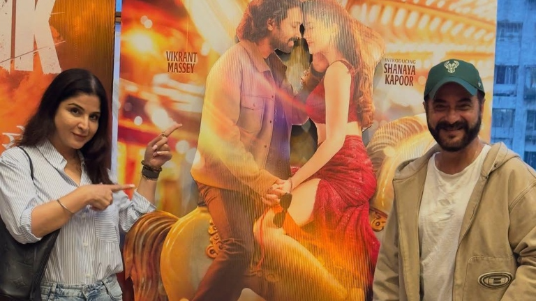 aankhon ki gustaakhiyan, vikrant massey, shanaya kapoor, maheep kapoor, sanjay kapoor,