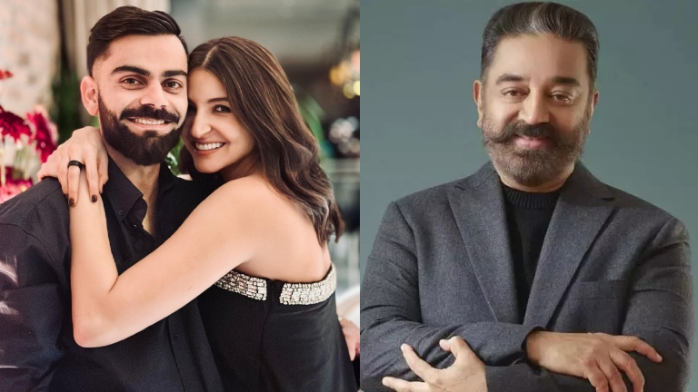 anushka sharma, virat kohli, kamal haasan, rcb win stampede,