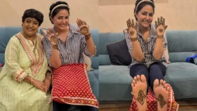 hina khan, veena nagda, mehendi design,