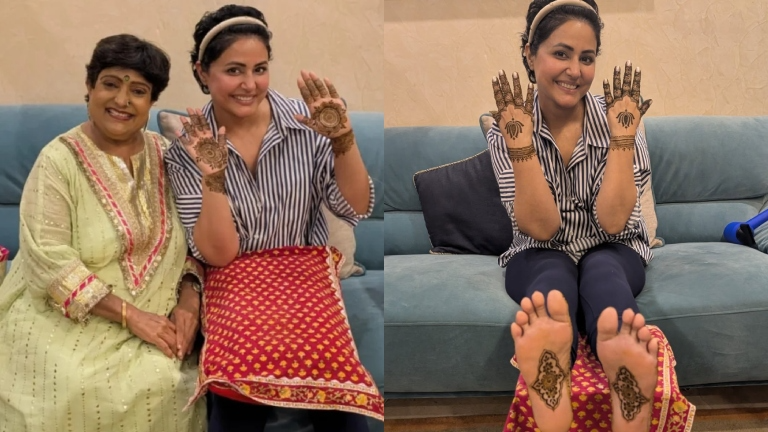 hina khan, veena nagda, mehendi design,