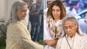jaya bachchan, shweta nanda, rono mukherjee prayer meet,