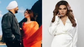 rakhi sawant, diljit dosanjh, hania aamirl sardaar ji 3,