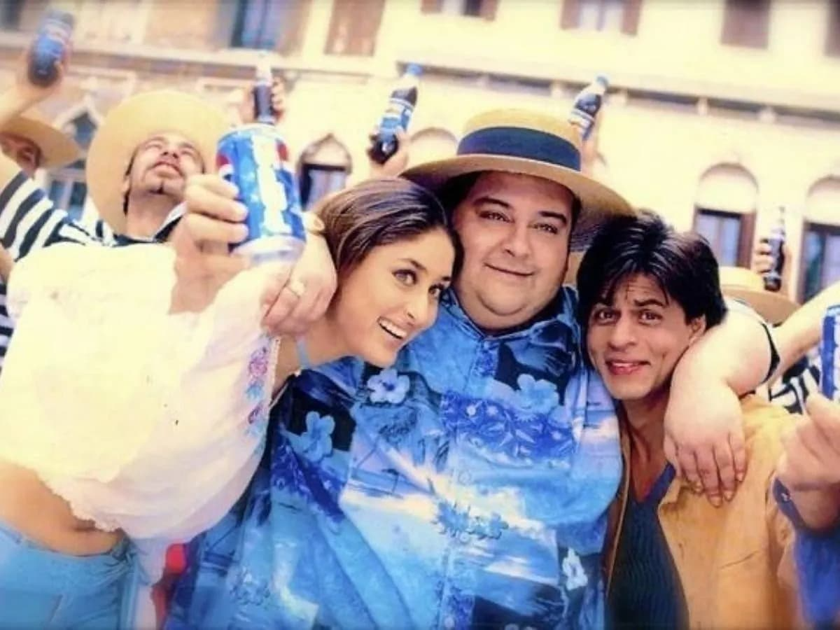 Adnan Sami shooting with Shah Rukh Khan and Kareena Kapoor Khan