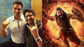 Akshay Kumar and Arshad Warsi's Jolly LLB 3 to clash with Rishab Shetty's Kantara Chapter 1