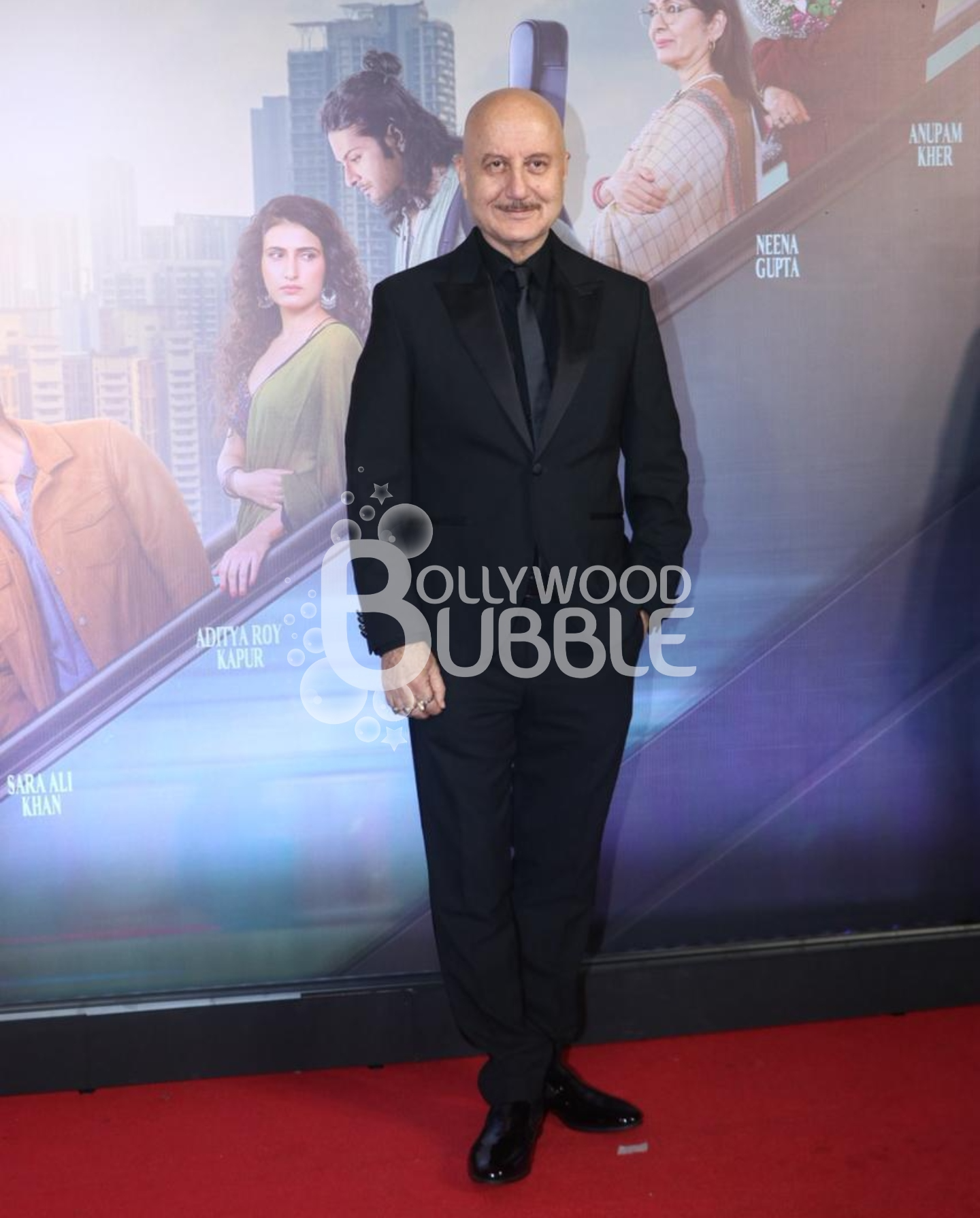 Anupam Kher at Metro…In Dino Screening