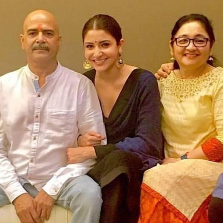 Anushka Sharma with her father Ajay Kumar Sharma