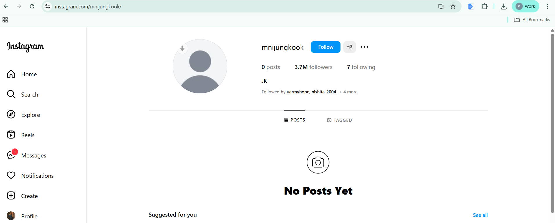 BTS Jungkook is back on Instagram