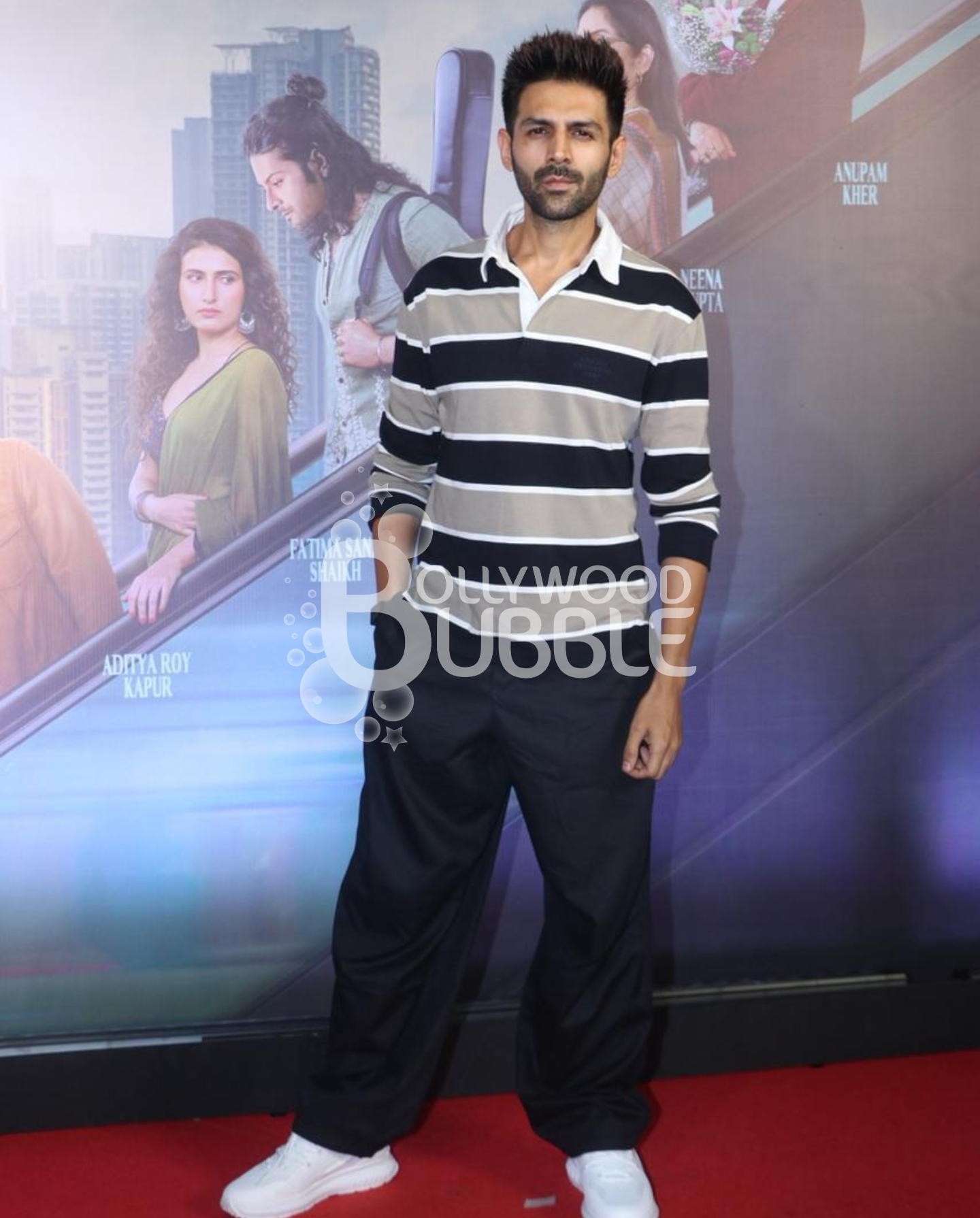Kartik Aaryan at Metro…In Dino Screening