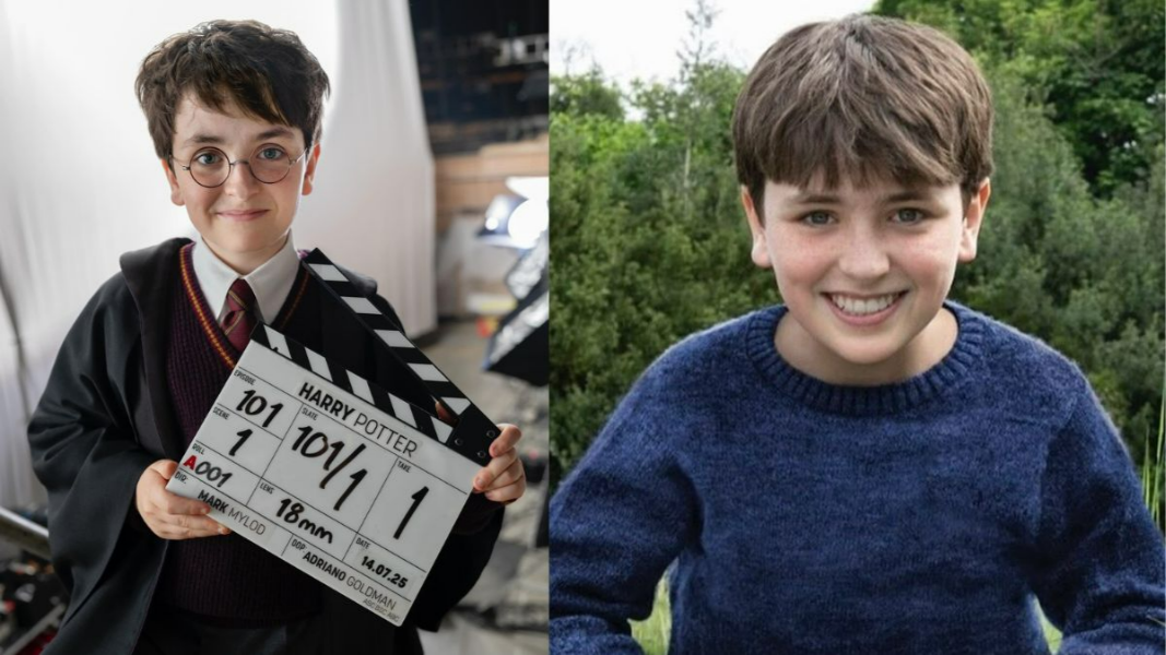 Dominic McLaughlin Look As Harry Potter Unveiled