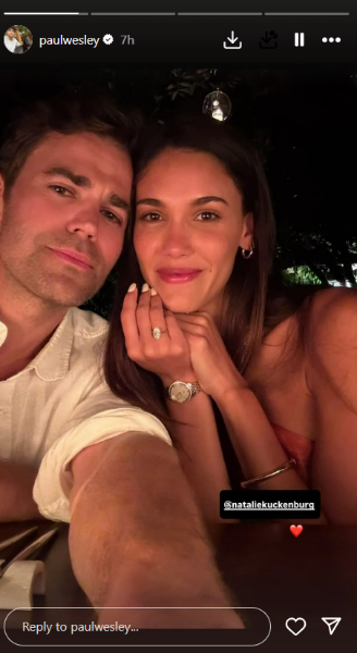 Paul Wesley Is Engaged To Natalie Kuckenburg