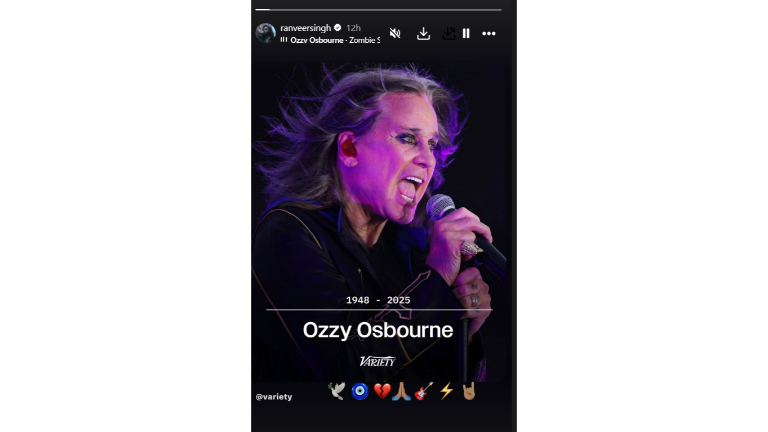 Ranveer Singh Instagram Story