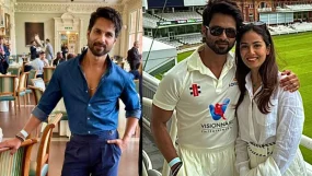 Shahid Kapoor, Mira Rajput Spends Day At Lord's Cricket Ground