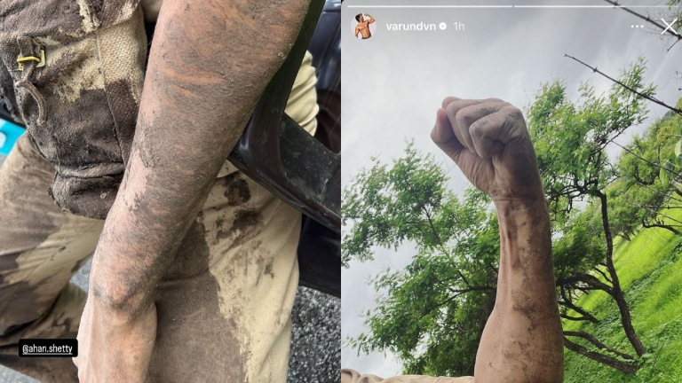 Varun Dhawan shares BTS from Border 2 sets