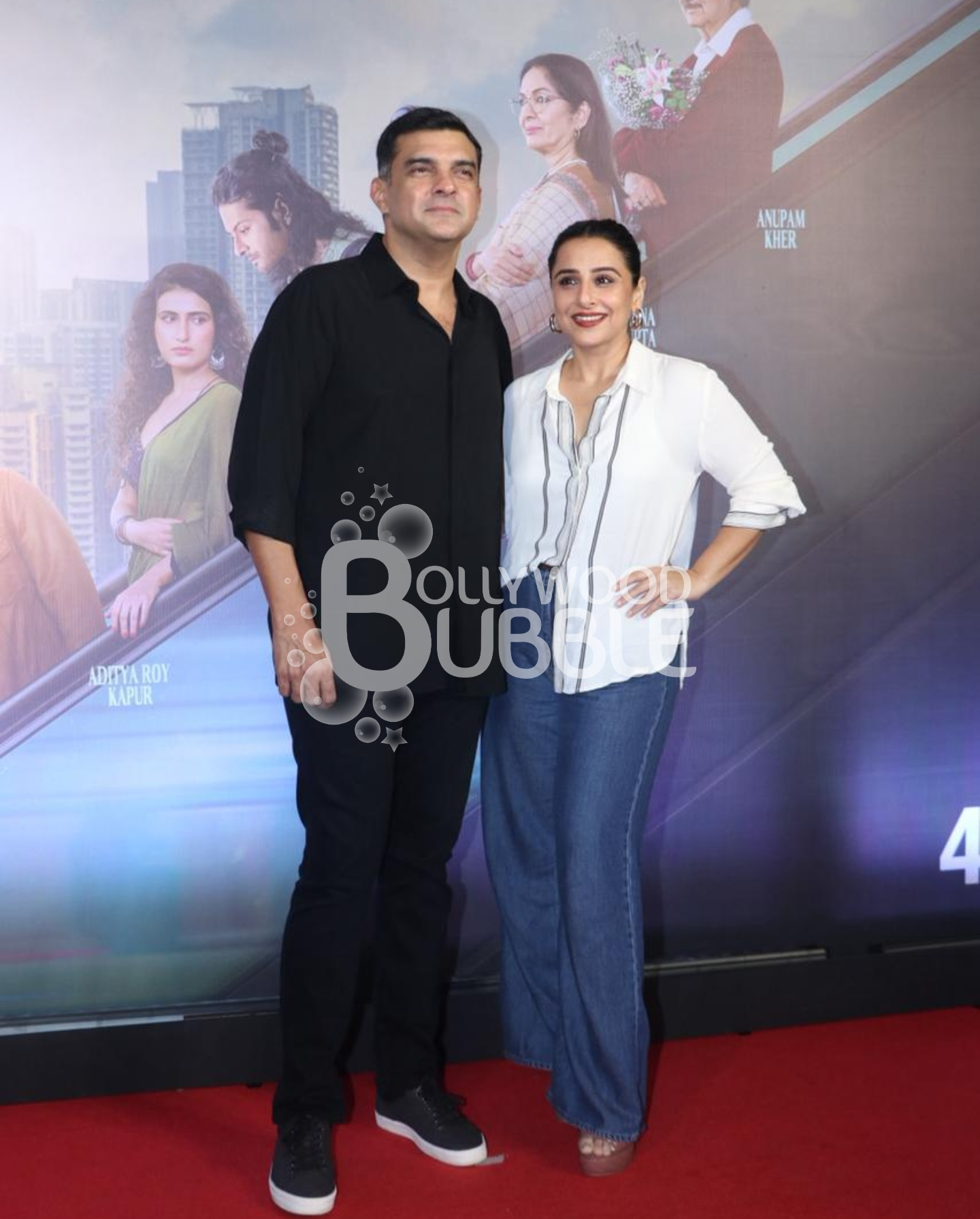 Vidya Balan and Siddharth Roy Kapur at Metro…In Dino Screening