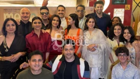 metro in dino screening, aditya roy kapur, fatima sana shaikh, sara ali khan, anupam kher, neena gupta, ali fazal,