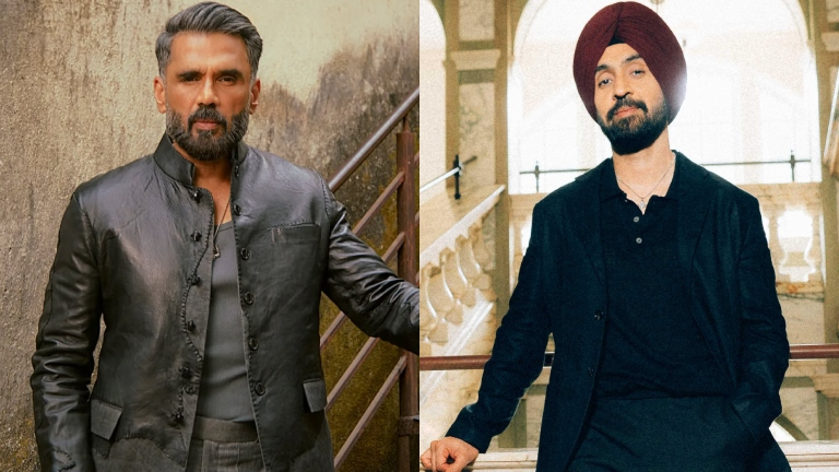 suniel shetty diljit dosanjh