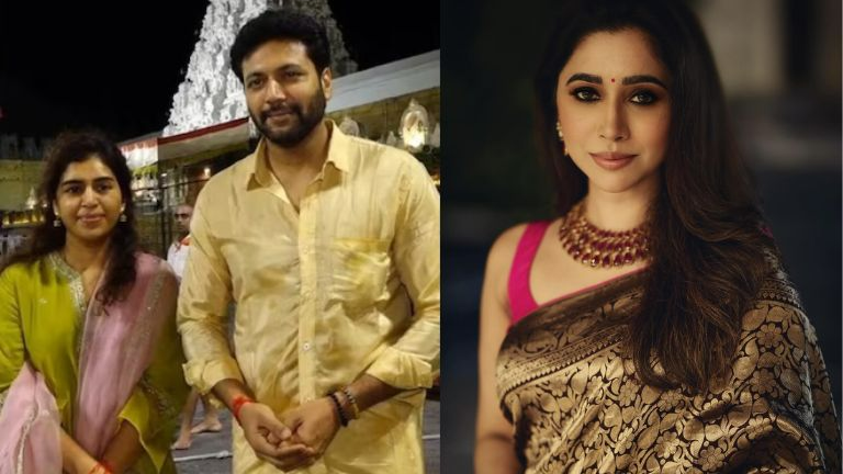 Aarti Ravi On Ravi-Keneeshaa's Temple Visit