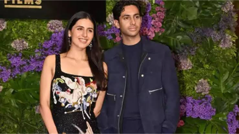 Agastya nanda and simar bhatia for Ikkis