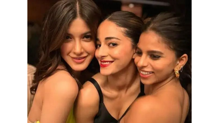 Ananya Panday, Suhana Khan, and Shanaya Kapoor