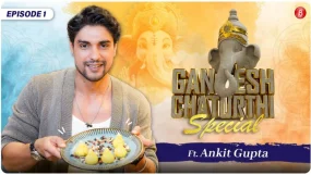 Ankit Gupta’s Fun Modak Challenge _ Ganesh Chaturthi Celebration ith Bollywood Bubble
