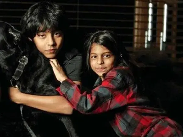 Aryan & Suhana Khan