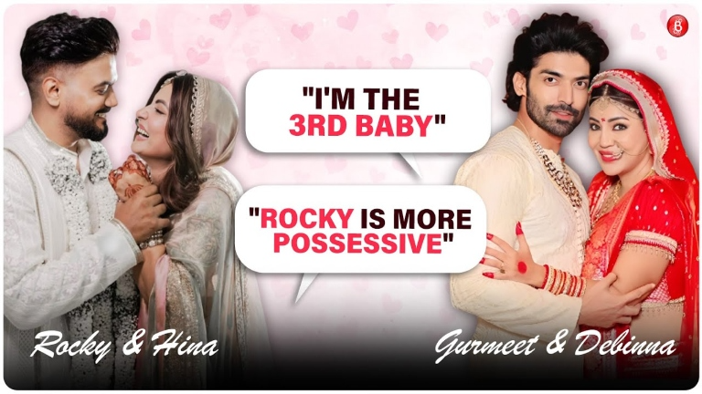 Hina Khan–Rocky Jaiswal & Gurmeet–Debina