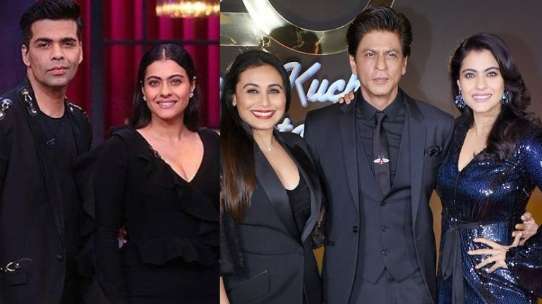 Kajol Celebrates SRK, Kajol, Karan Johar National Award Win