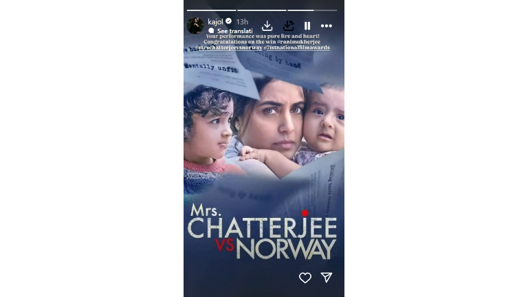 Kajol Reacts To Rani Mukerji's National Award Win