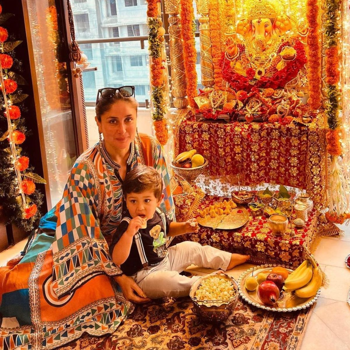 Kareena Kapoor Khan celebrating Ganesh Chaturthi