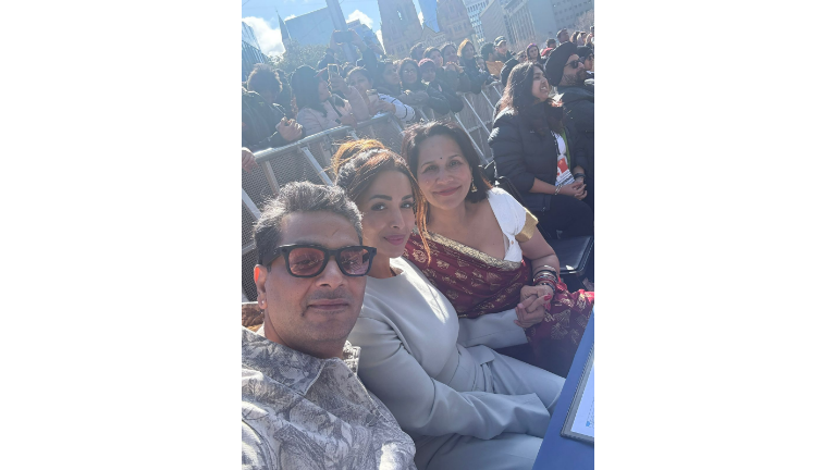 Mukesh Chhabra, Malaika Arora Clicks A Selfie At IFFM 2025