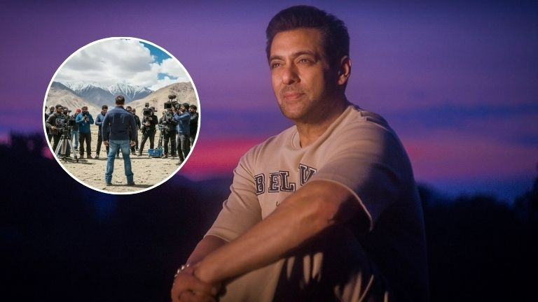 Salman Khan Picture From Battle Of Galwan Set Goes Viral