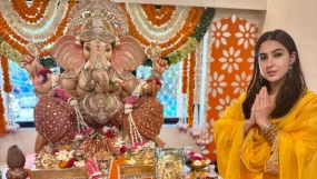 Sara Ali Khan Ganesh Chaturthi