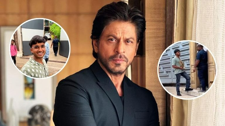 SRK Fan Pretends to Be Zomato Agent to Enter Mannat