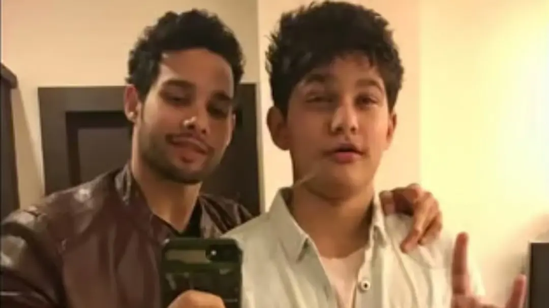 Siddhant Chaturvedi & Sanskaar Chaturvedi